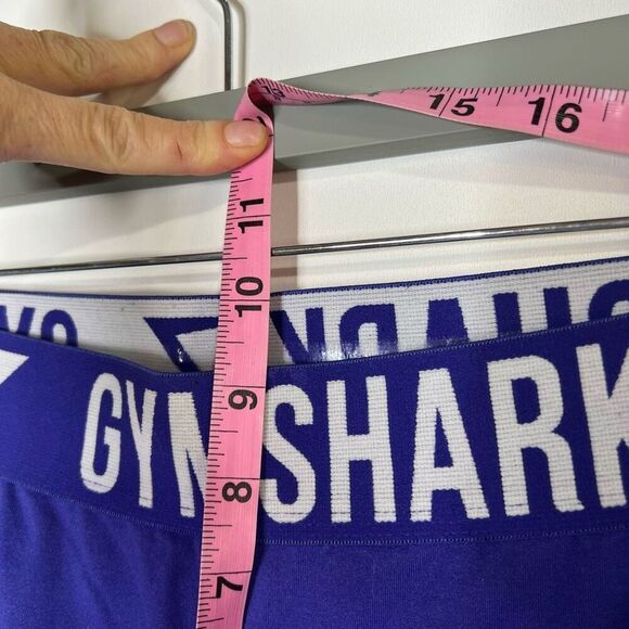 Gymshark Purple Workout Exercise Yoga Pants Leggings Size Medium - Picture 2 of 7